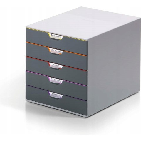 Pojemnik VARICOLOR z 5 szufladkami 760527 DURABLE Pojemnik VARICOLOR z 5 szufladkami 760527 DURABLE