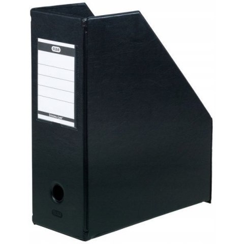 Pojemnik na czasopisma dokumenty A4 gazetownik 11cm PVC czarny 100400637 ELBA Pojemnik na czasopisma dokumenty A4 gazetownik 11cm PVC czarny 100400637 ELBA