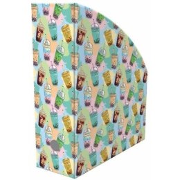 Pojemnik na dokumenty 10cm z nadrukiem BUBBLE TEA NSE-02-37 BIURFOL