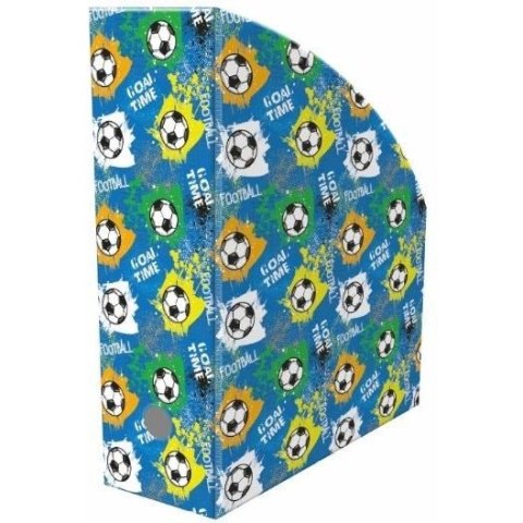 Pojemnik na dokumenty 10cm z nadrukiem FOOTBALL NSE-02-34 BIURFOL Pojemnik na dokumenty 10cm z nadrukiem FOOTBALL NSE-02-34 BIURFOL