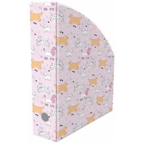 Pojemnik na dokumenty 7cm z nadrukiem PUPPIES NSE-01-36 BIURFOL Pojemnik na dokumenty 7cm z nadrukiem PUPPIES NSE-01-36 BIURFOL