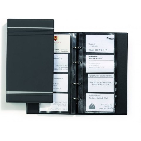 Wizytownik DURABLE VISIFIX 200 wizytówek grafit/antracyt 238558 Wizytownik DURABLE VISIFIX 200 wizytówek grafit/antracyt 238558