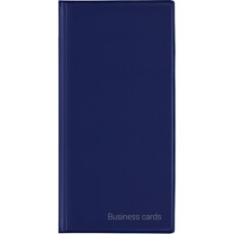 Wizytownik Etui na 96 wizytówek Premium granatowy WI-24-02 BIURFOL