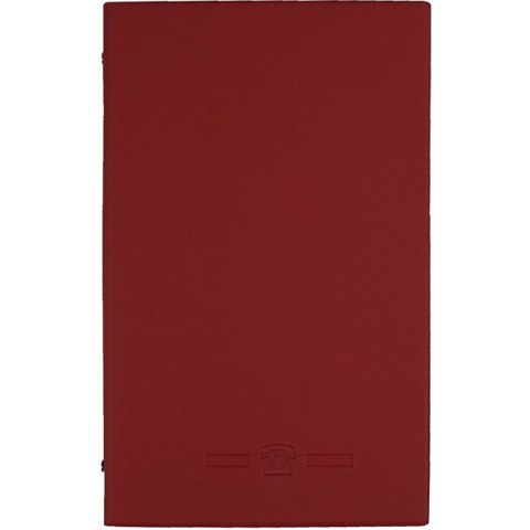 Wizytownik TELE-ADRESOWY bordo WI-16/WI-26 BIURFOL Wizytownik TELE-ADRESOWY bordo WI-16/WI-26 BIURFOL