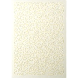 Karton A4 welurowy Flock kremowy 220g. (5) 208302 Galeria Papieru