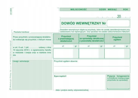 N03 Dowód wewnętrzny A6 Michalczyk i Prokop N03 Dowód wewnętrzny A6 Michalczyk i Prokop