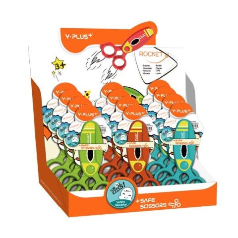 Nożyczki plastikowe SC 170101 Y-PLUS Nożyczki plastikowe SC 170101 Y-PLUS
