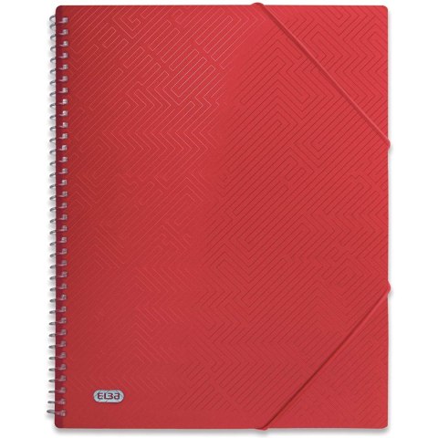 Album ofertowy A4 20koszulek czerwony ELBA URBAN 04493 Album ofertowy A4 20koszulek czerwony ELBA URBAN 04493