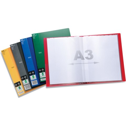 Album ofertowy A4/A3 20kieszeni czarny DCF642A SIDE PENTEL Album ofertowy A4/A3 20kieszeni czarny DCF642A SIDE PENTEL
