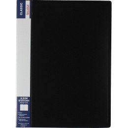 Album ofertowy na dokumenty 20 kieszeni CLASSIC czarny AOF-02-05 BIURFOL