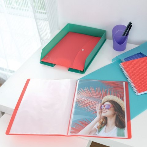 Album ofertowy na dokumenty A4 60 kieszeni Colour`Breeze zielony 626233 ESSELTE Album ofertowy na dokumenty A4 60 kieszeni Colour`Breeze zielony 626233 ESSELTE