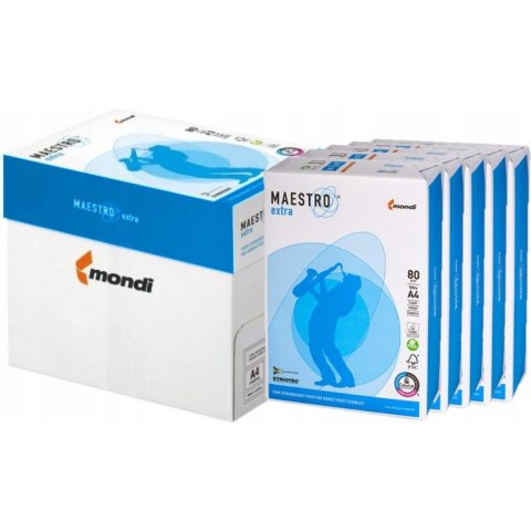 Papier ksero A4 80g (5ryz) MAESTRO EXTRA TRIOTEC 170CIE 9457A80 Papier ksero A4 80g (5ryz) MAESTRO EXTRA TRIOTEC 170CIE 9457A80