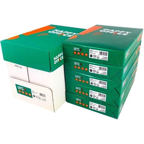 Papier ksero biały A4 80g(5ryz) HAPPY OFFICE 80754A80 SB 146CIE Papier ksero biały A4 80g(5ryz) HAPPY OFFICE 80754A80 SB 146CIE