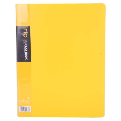 Album ofertowy A4 30 koszulek RIO żółty 5033 YELLOW DELI Album ofertowy A4 30 koszulek RIO żółty 5033 YELLOW DELI