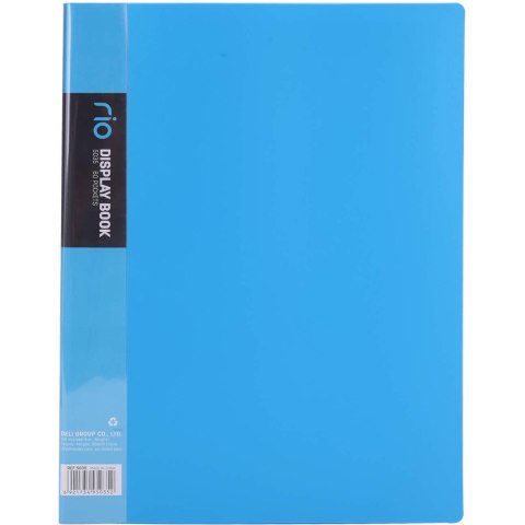 Album ofertowy do prezentacji A4 60 koszulek niebieski RIO E5035 BLUE DELI Album ofertowy do prezentacji A4 60 koszulek niebieski RIO E5035 BLUE DELI