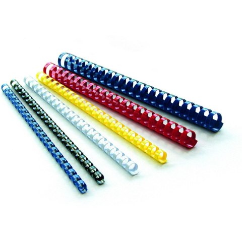 Grzbiety do bindowania 38mm czarne (50szt.) 405382 ARGO Grzbiety do bindowania 38mm czarne (50szt.) 405382 ARGO