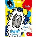 Balony 10` metalizowane SREBRNE (50szt.) 170-2631 FIORELLO