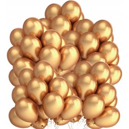 Balony 10` metalizowane ZŁOTE (50szt.) 170-2632 FIORELLO