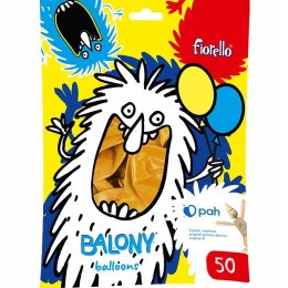 Balony 10` metalizowane ZŁOTE (50szt.) 170-2632 FIORELLO