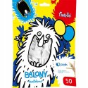 Balony 12` metalizowane BIAŁE (50szt.) 170-2633 FIORELLO