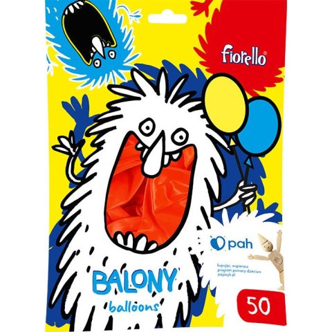 Balony 12` metalizowane CZERWONE (50szt.) 170-2634 FIORELLO Balony 12` metalizowane CZERWONE (50szt.) 170-2634 FIORELLO