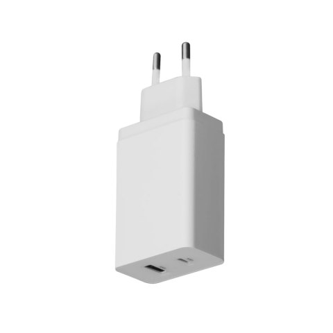 Ładowarka sieciowa 230V PLATINET 1xUSB-A + 1xUSB-C 18W biała (45480) Ładowarka sieciowa 230V PLATINET 1xUSB-A + 1xUSB-C 18W biała (45480)
