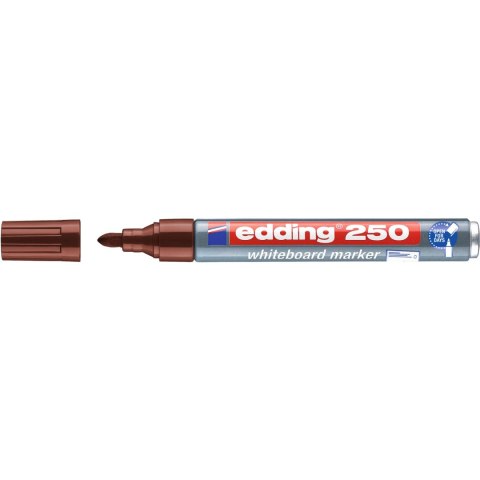Marker suchościeralny okrągły brązowy 1,5-3mm 250/007/BR EDDING Marker suchościeralny okrągły brązowy 1,5-3mm 250/007/BR EDDING
