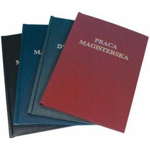 Okładka kanałowa AA PRACA LICENCJACKA .czarna(10) 436012 ARGO Okładka kanałowa AA PRACA LICENCJACKA .czarna(10) 436012 ARGO