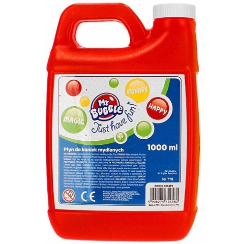 Płyn do baniek mydlanych 1000ml 454469 Płyn do baniek mydlanych 1000ml 454469