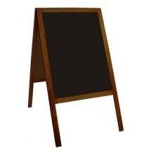 Potykacz kredowy 120x60cm czarny rama drewniana MTX060120 MEMOBE Potykacz kredowy 120x60cm czarny rama drewniana MTX060120 MEMOBE
