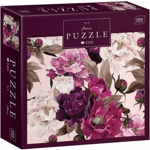 Puzzle 500 Flowers 1 PUZ500FLO1 INTERDRUK Puzzle 500 Flowers 1 PUZ500FLO1 INTERDRUK