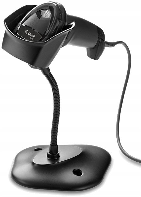 Skaner ręczny kodów kreskowych ZEBRA DS2208 2D przewodowy kabel USB stojak DS2208-SR7U2100SGW Skaner ręczny kodów kreskowych ZEBRA DS2208 2D przewodowy kabel USB stojak DS2208-SR7U2100SGW
