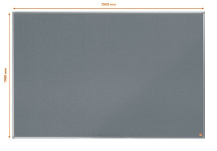 Tablica ogłoszeniowa filcowa Nobo Essence 1500x1000mm szara 1915546 Tablica ogłoszeniowa filcowa Nobo Essence 1500x1000mm szara 1915546