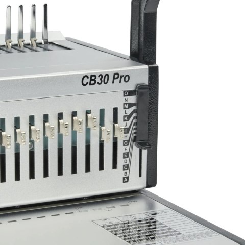 Bindownica profesjonalna grzbietowa CB30 Pro dziurkowanie 30k bindowanie 500k 4410044 GBC Bindownica profesjonalna grzbietowa CB30 Pro dziurkowanie 30k bindowanie 500k 4410044 GBC
