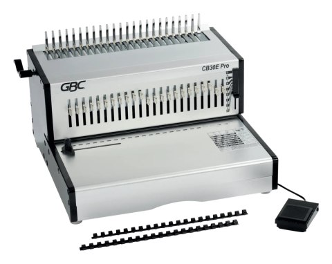 Bindownica profesjonalna grzbietowa elektryczna CB30E Pro dziurkowanie 30k bindowanie 500k 4410045 GBC Bindownica profesjonalna grzbietowa elektryczna CB30E Pro dziurkowanie 30k bindowanie 500k 4410045 GBC