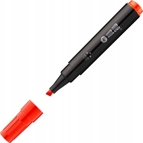 Marker permanentny M201 końcówka ścięta 1-4mm czerwony MM201-05 MEMOBE Marker permanentny M201 końcówka ścięta 1-4mm czerwony MM201-05 MEMOBE