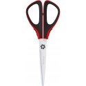 Nożyczki 19cm Easycut 300 soft grip czerwone 326320 BERLINGO
