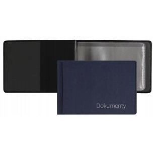 Okładka na dokumenty mała PREMIUM granat OD-02-02 BIURFOL Okładka na dokumenty mała PREMIUM granat OD-02-02 BIURFOL