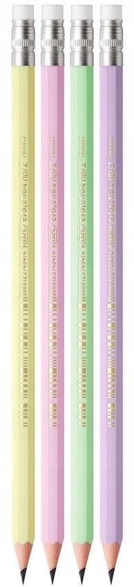 Ołówek EVOLUTION PASTEL z gumką HB 518306 BIC Ołówek EVOLUTION PASTEL z gumką HB 518306 BIC