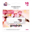 Pamięć USB 16GB GOODRAM UME2 biały USB 2.0 UME2-0160W0R11-SP wer.SPRING