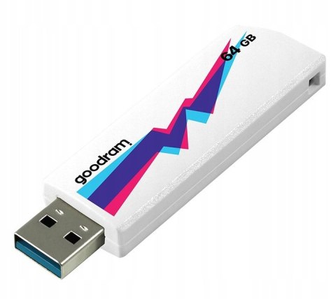Pamięć USB 64GB GOODRAM UCL2 biały USB 2.0 UCL2-0640W0R11 Pamięć USB 64GB GOODRAM UCL2 biały USB 2.0 UCL2-0640W0R11