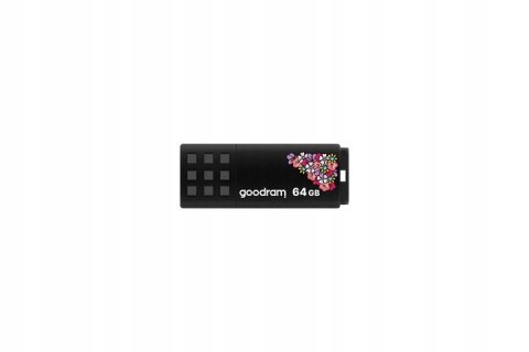 Pamięć USB 64GB GOODRAM UME2 czarny USB 2.0 UME2-0640K0R11-SP wer.SPRING Pamięć USB 64GB GOODRAM UME2 czarny USB 2.0 UME2-0640K0R11-SP wer.SPRING