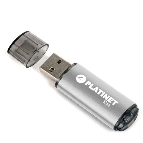 Pamięć USB-A 32GB PLATINET X-DEPO USB 2.0 srebrny (42970) Pamięć USB-A 32GB PLATINET X-DEPO USB 2.0 srebrny (42970)
