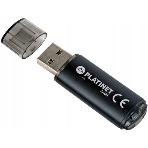 Pamięć USB-A 64GB PLATINET X-DEPO USB 2.0 czarny (42117) Pamięć USB-A 64GB PLATINET X-DEPO USB 2.0 czarny (42117)