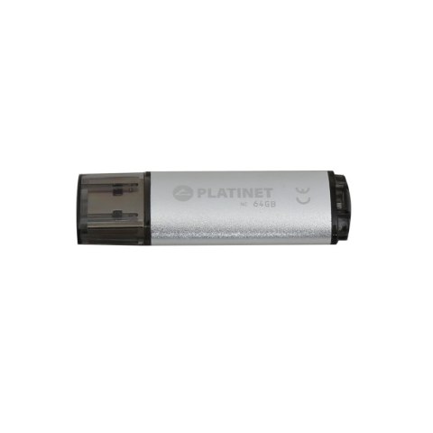 Pamięć USB-A 64GB PLATINET X-DEPO USB 2.0 srebrny (43613) Pamięć USB-A 64GB PLATINET X-DEPO USB 2.0 srebrny (43613)