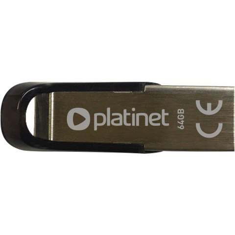 Pamięć USB-A 64GB PLATINET S-DEPO USB 2.0 metalowy wodoodporny (44848) Pamięć USB-A 64GB PLATINET S-DEPO USB 2.0 metalowy wodoodporny (44848)