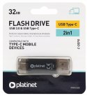 Pamięć USB-A/USB-C 32GB PLATINET C-DEPO USB 3.0 (45451)