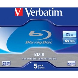 Płyta BD-R 25GB VERBATIM Blu-Ray jewel case 6x Scratchguard Plus 43715