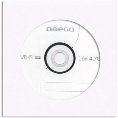 Płyta DVD-R 4,7GB OMEGA 16x koperta (40574) Płyta DVD-R 4,7GB OMEGA 16x koperta (40574)