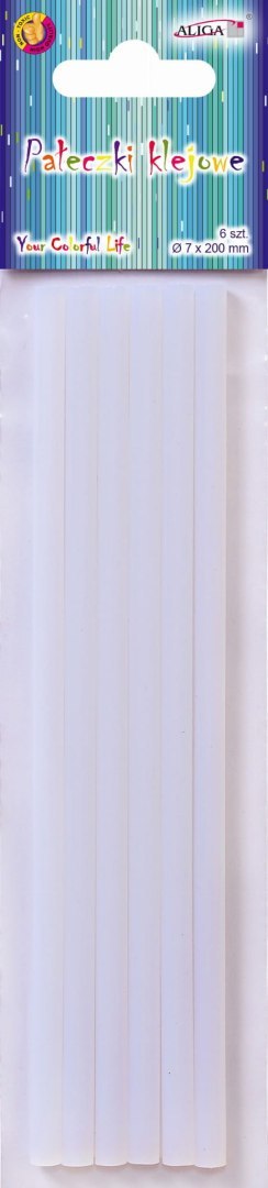 Wkład klejowy do pistoletu JB2007-BZ 7mm x 200mm (6szt) ALIGA Wkład klejowy do pistoletu JB2007-BZ 7mm x 200mm (6szt) ALIGA